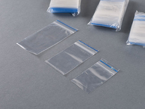Polyethylene Minigrip (ziplock) Bags