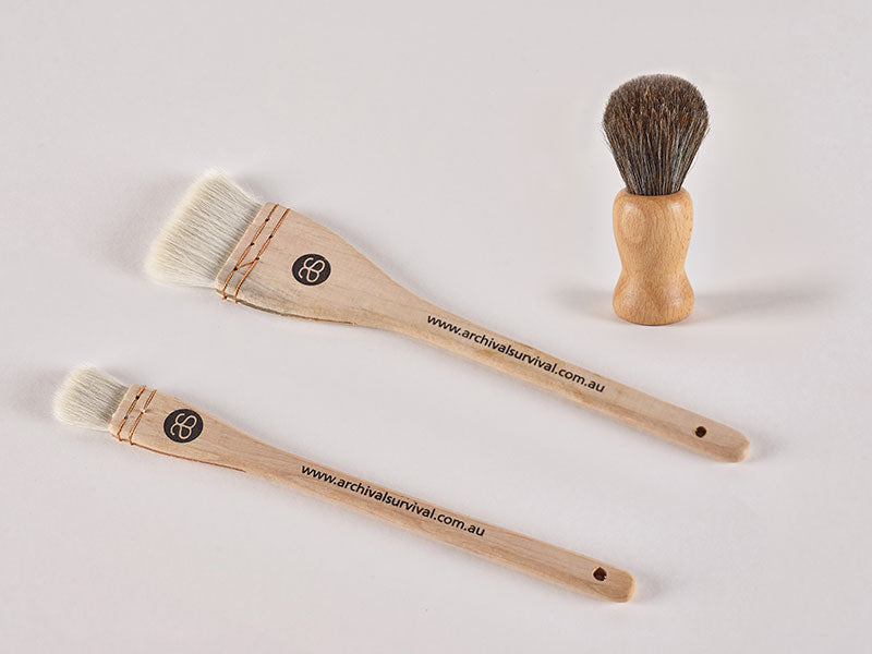 Conservation Glue and Paste Brushes