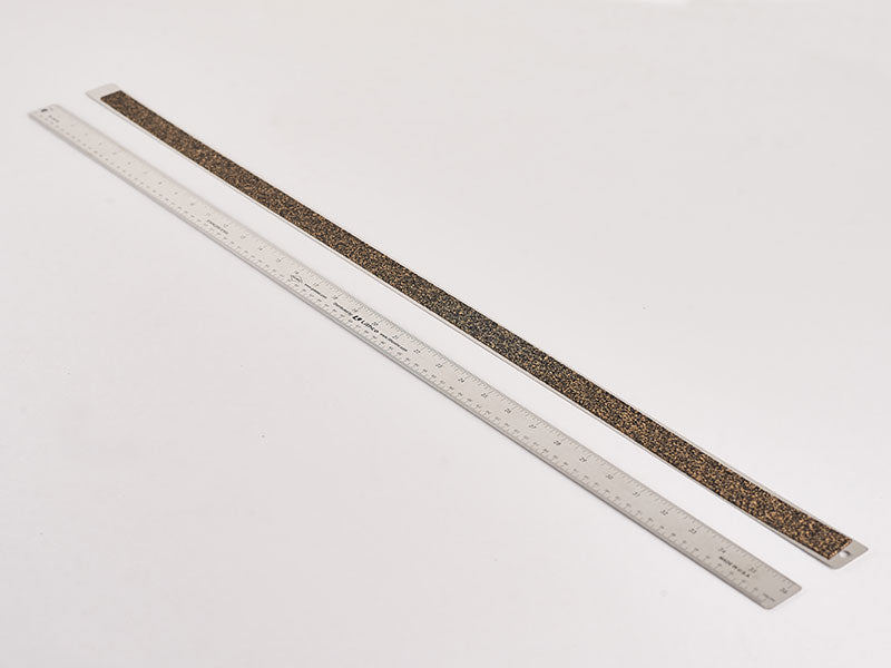 Back Ruler Stainless steel cork backed ruler 910mm x 32mm (36