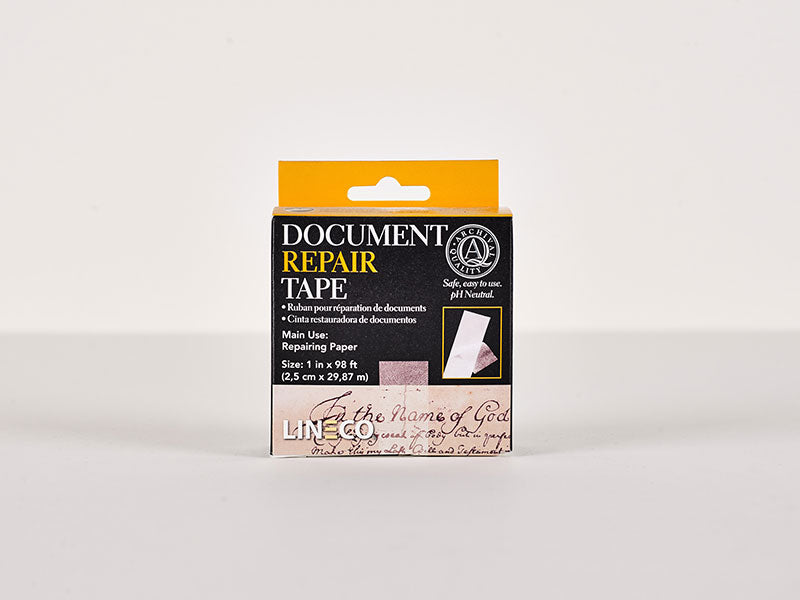 Acid free conservation paper repair tape made from Japanese tissue