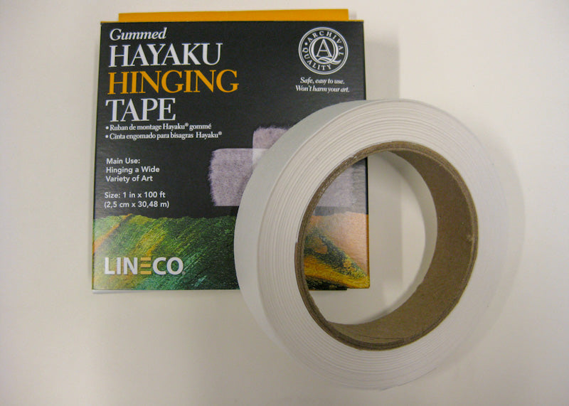 Lineco Gummed Linen Hinging Tape 1.5 x 300' L533-1520