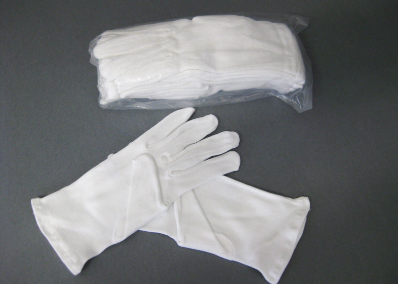 Archival Methods White Cotton Gloves Small - Package Of 12 Pairs For Handling Delicate Items
